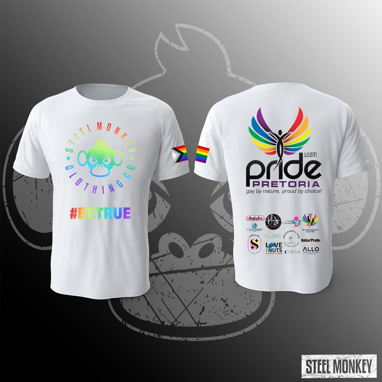 Pride Pretoria - White Cotton T-Shirts - Xlarge