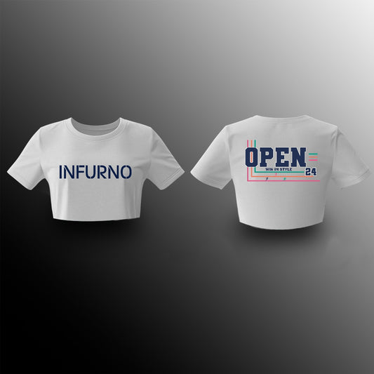 Fitness Infurno - Crop T-Shirts - Ladies - Open24