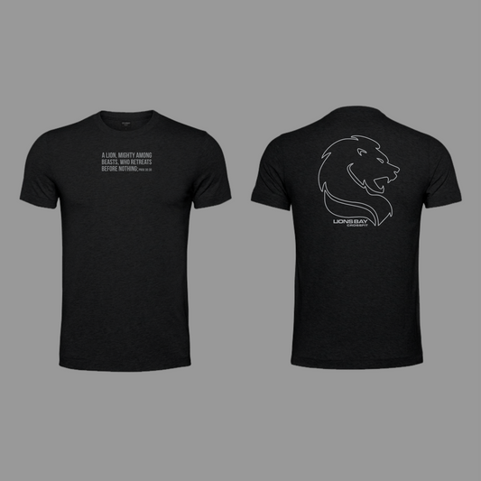 Lions Bay Crossfit - Tshirt - Black - Might Lion