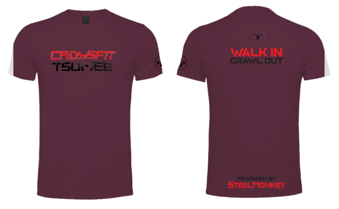 CF Namibia - Tshirt - CrossFit Tsumeb - Ladies - Red&Black