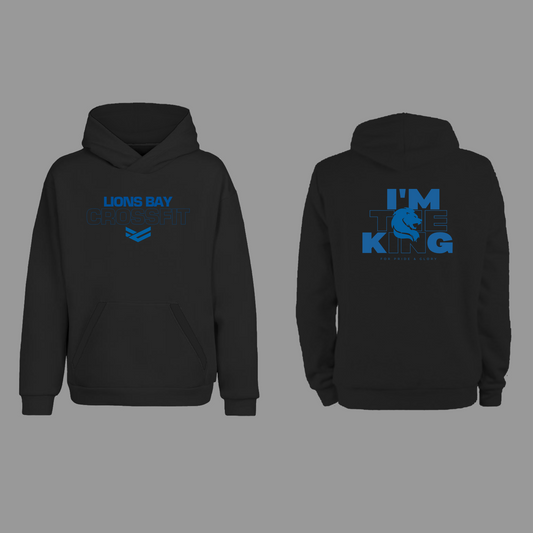 Lions Bay Crossfit - Hoodie - Black - I'm the King