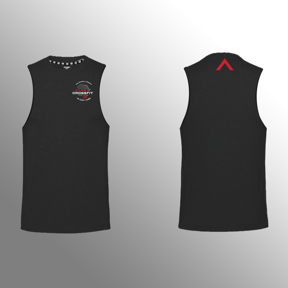 Cape CrossFit - Simple design 2024 - Muscle Tank - Black