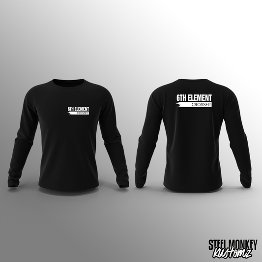 6th Element CrossFit - Unisex Long Sleeve - Black