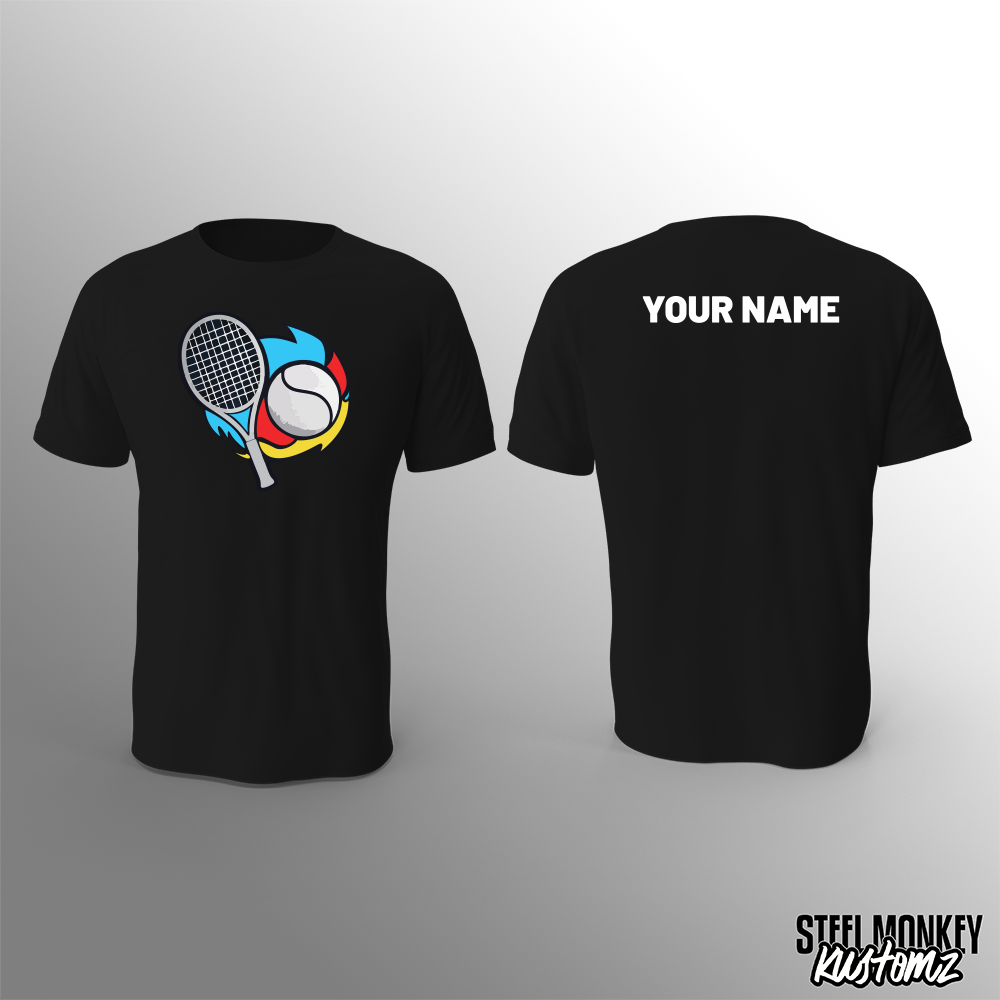 Steel Monkey - Tennis - Chest - T-shirt