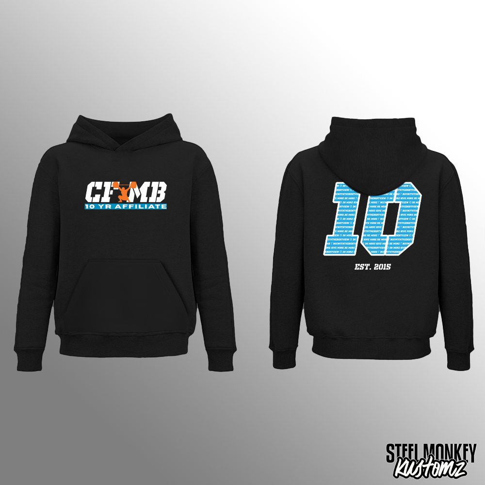 CrossFit Mossel Bay - Hoodie -  10years