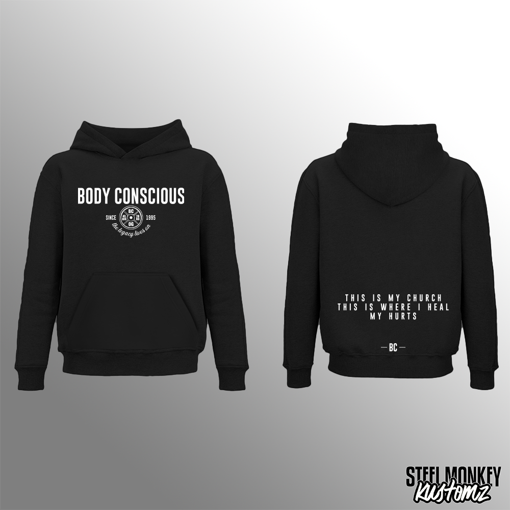 Body Conscious - Hoodie - Black