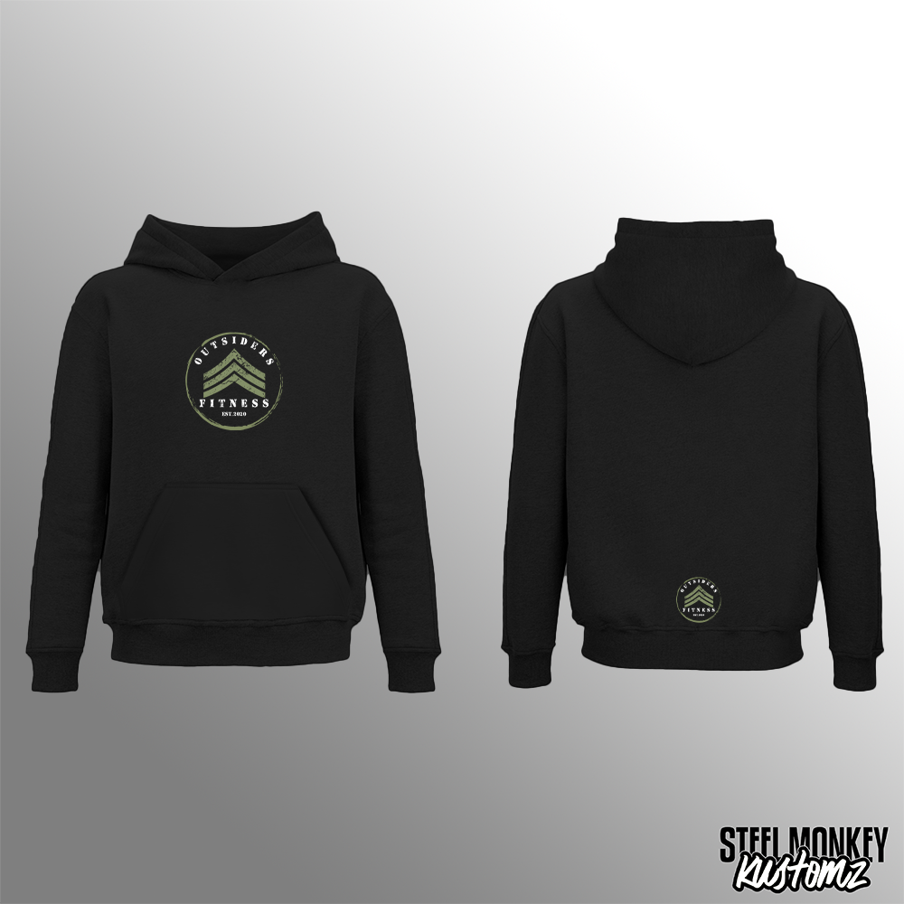 Outsiders Fitness  - Hoodie - Black