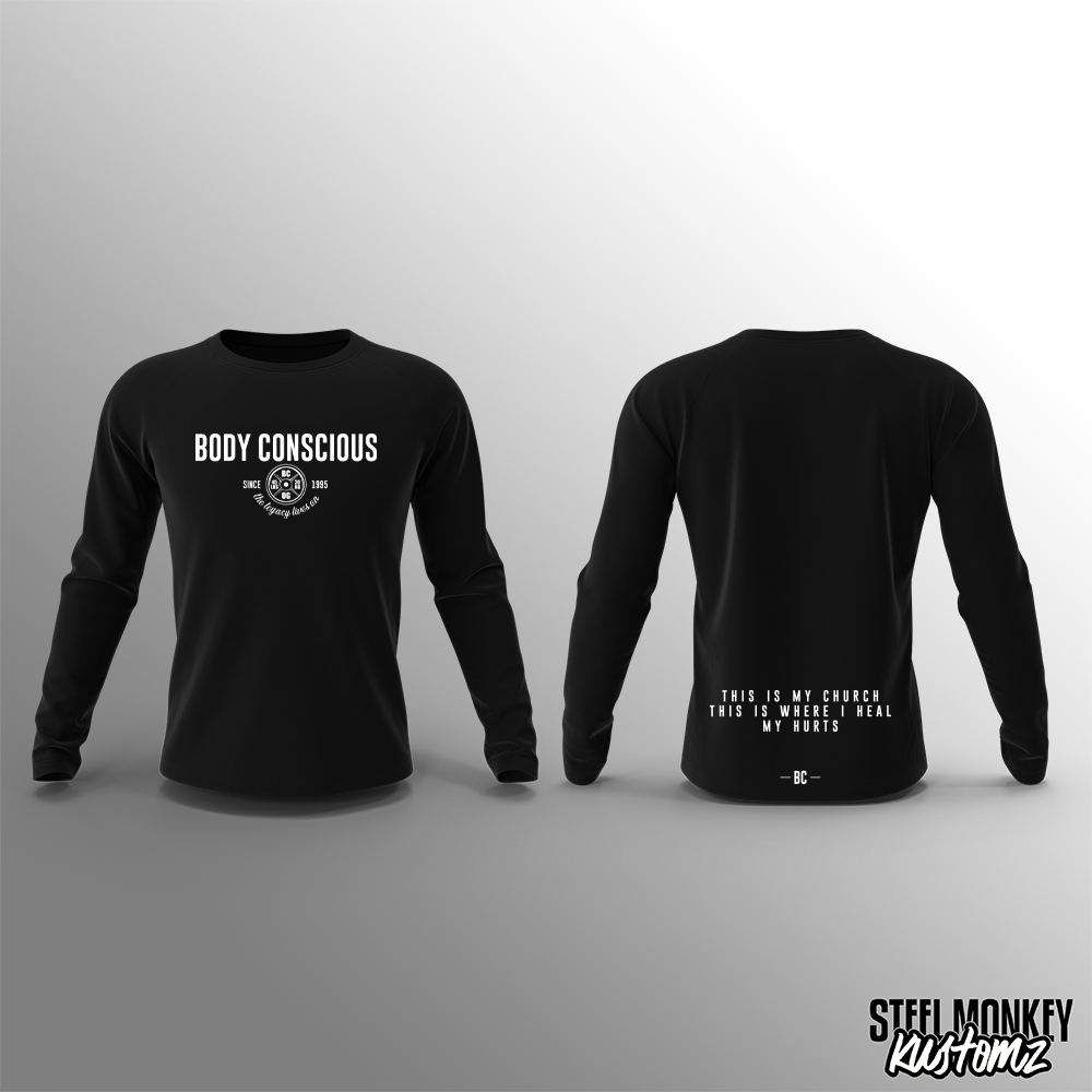 Body Conscious - Long Sleeve - Black