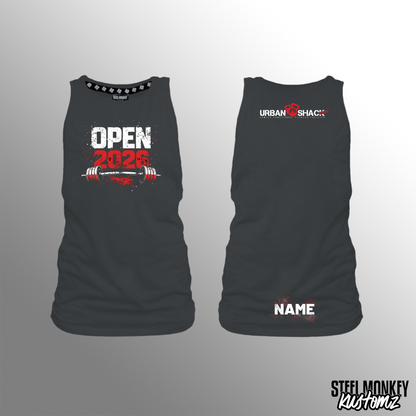 Urban Shack Open - Muscle Tanks - 2026