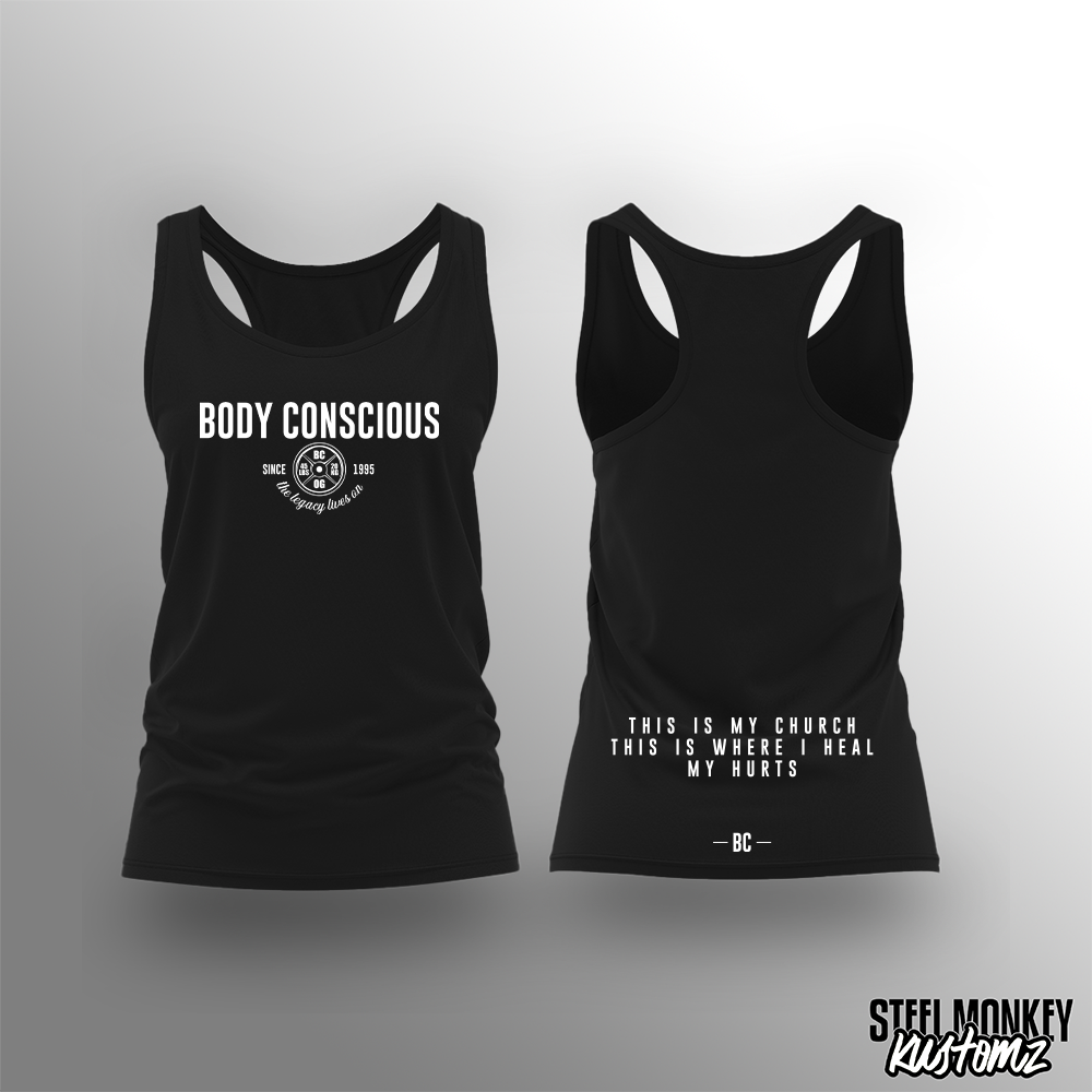 Body Conscious - Ladies - Vest - Black