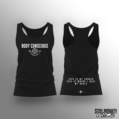 Body Conscious - Ladies - Vest - Black