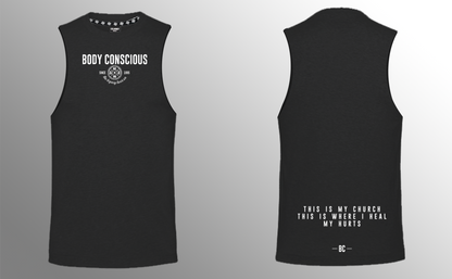 Body Conscious - Muscle Tank - Black