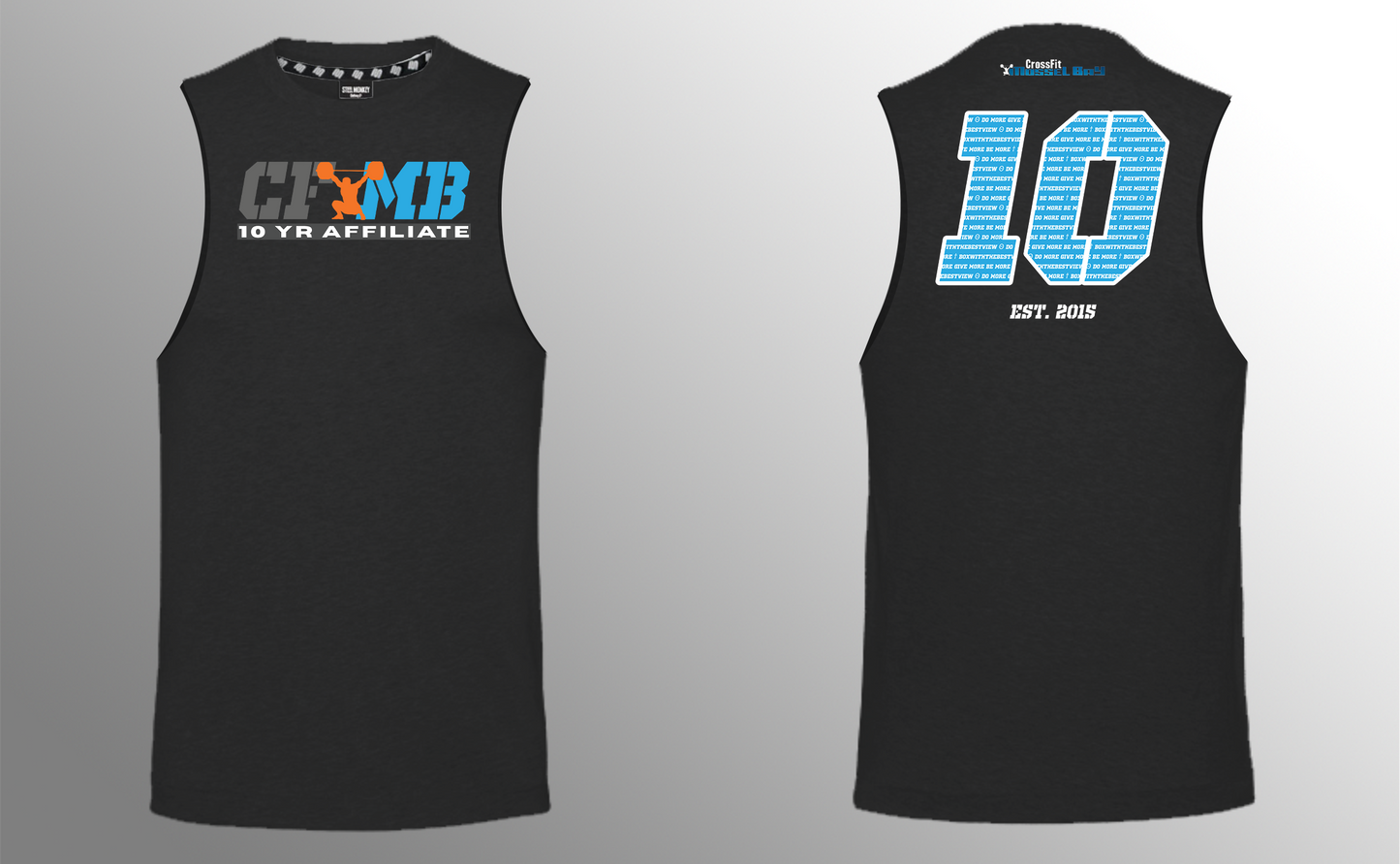 CrossFit Mossel Bay - Muscle Tank -  10years