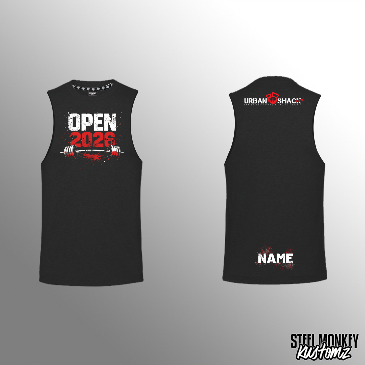 Urban Shack Open - Muscle Tanks - 2026