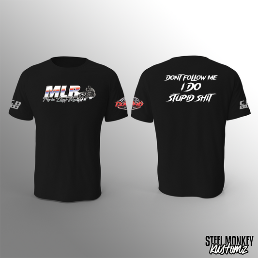 Marius Lloyd Racing - T-Shirt - Black - Stupid Sh!t