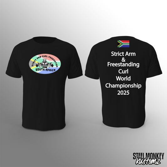 Strict Arm and Freestanding Curl - T-Shirt - Black