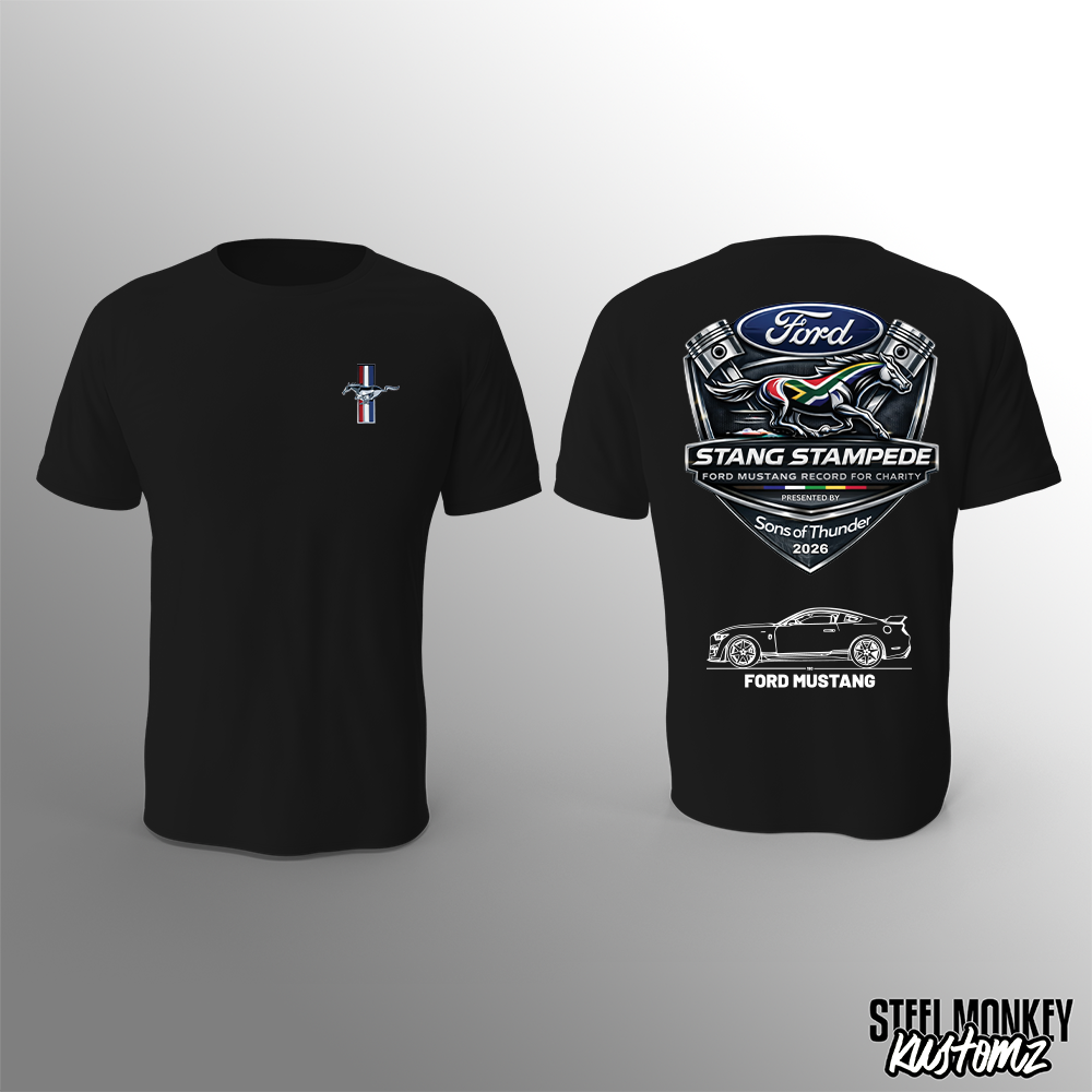 Stang Stampede  - T-Shirt - Black