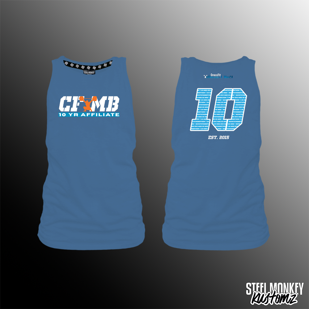 CrossFit Mossel Bay - Muscle Tank -  10years