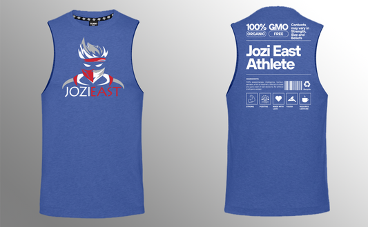 Jozi East - Athlete - Blue - Muscle Tanks