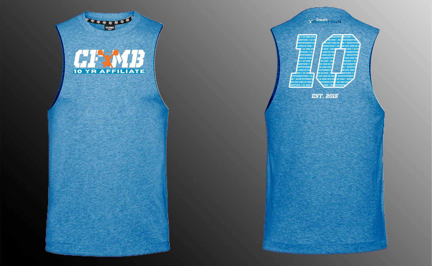 CrossFit Mossel Bay - Muscle Tank -  10years