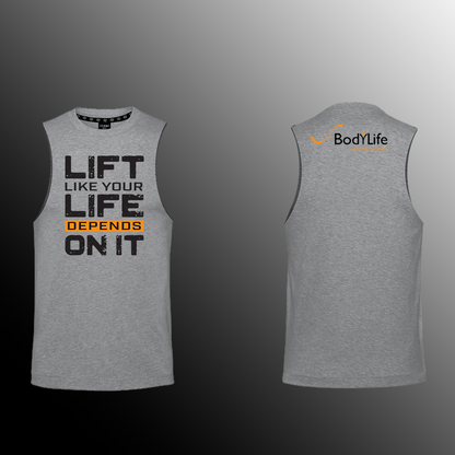 Body Life - Muscle Tank - Men- Black print