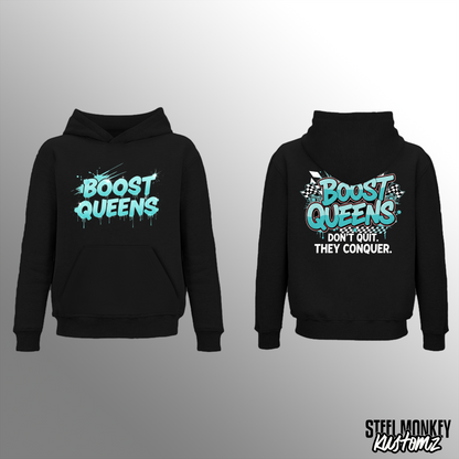 Boost Queens - Black - Ladies - Blue - Hoodie