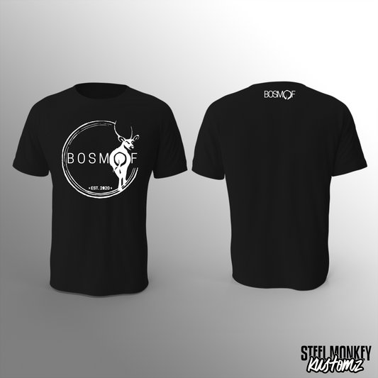 Bosmof - Black - T-Shirt - Design 1