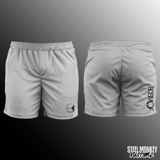 Bosmof - Shorts - Silver - Design 1