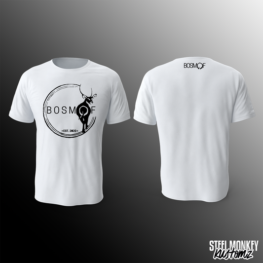 Bosmof - White - T-Shirt - Design 1