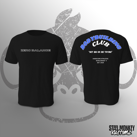 CDK - Black Oversized T-Shirt - Cotton - Body Building Club