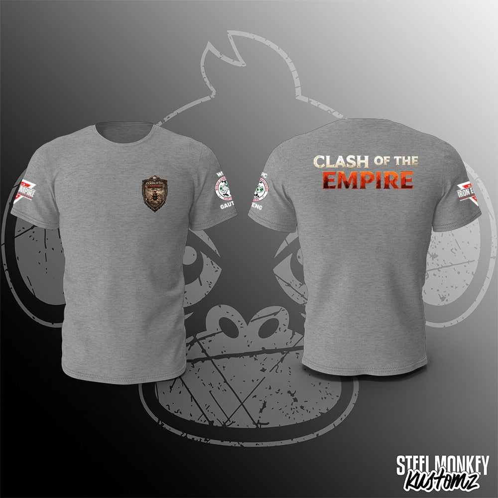 Powerlifting Gauteng - T-Shirt - Pocket - Clash of the empire