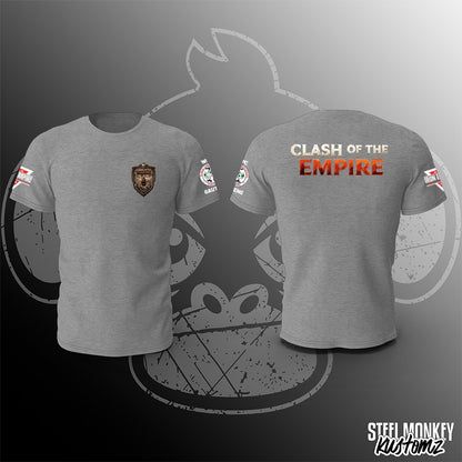 Powerlifting Gauteng - T-Shirt - Pocket - Clash of the empire