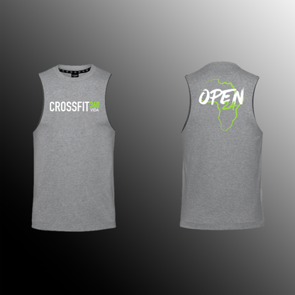 CrossFit 360 Vida - Muscle Tank - Open24 - Grey