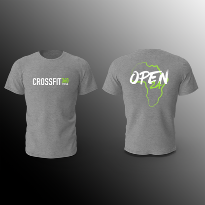 CrossFit 360 Vida - T-Shirt - Open24 - Grey