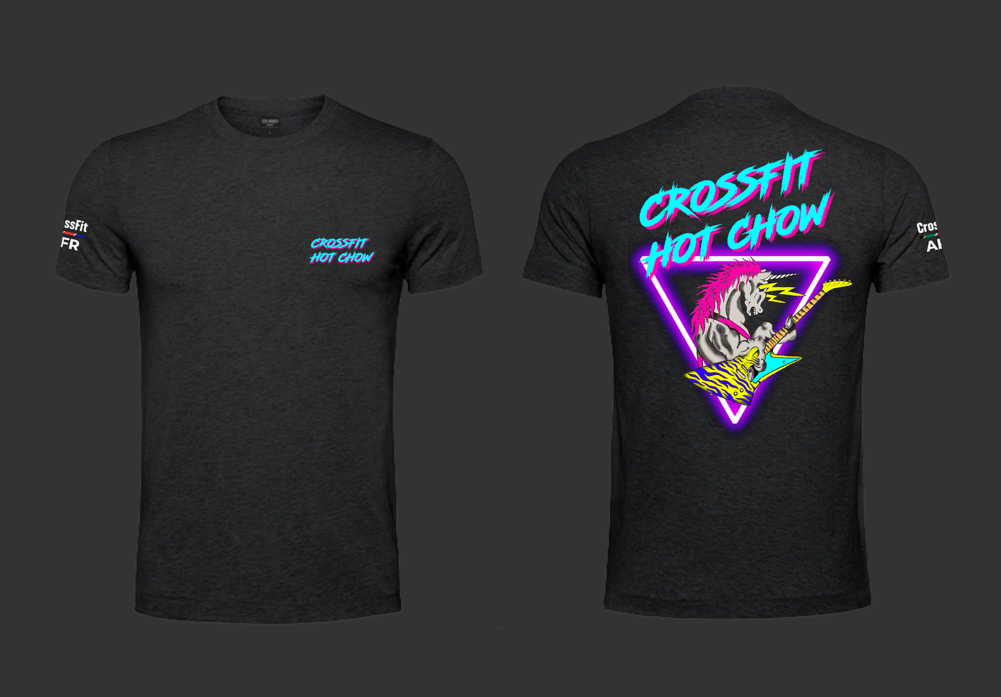 CrossFit Hot Chow - Black - T-Shirts