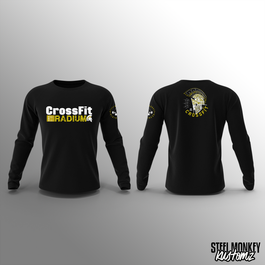 CrossFit Radium - Long Sleeve - Black - Gold - Unisex