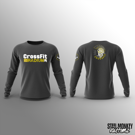 CrossFit Radium - Long Sleeve - Charcoal - Gold - Unisex