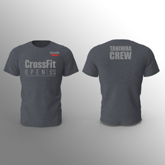 CrossFit Taniwha - Crew - T-Shirt - Charcoal