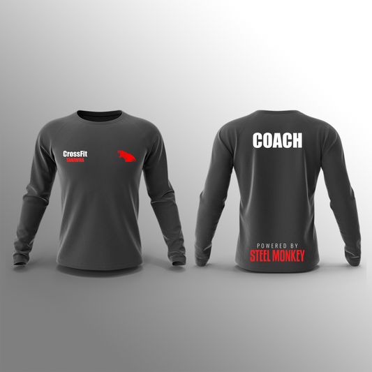 CrossFit Taniwha - Coaches - Unisex Long Sleeve - Charcoal