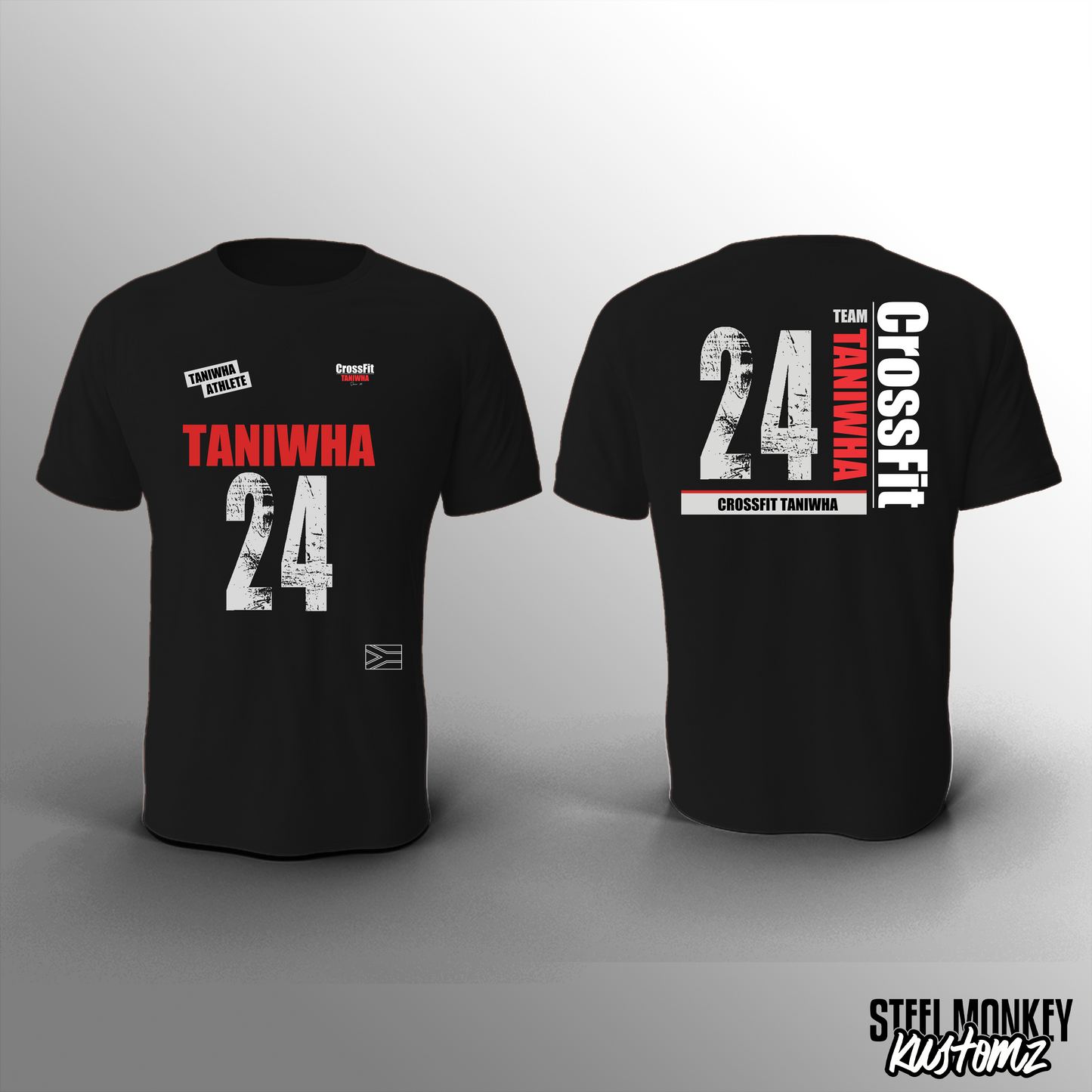 CF Taniwha Merch - Tshirts - '24 - Black