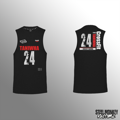 CF Taniwha Merch - Muscle Tanks - '24 - Black