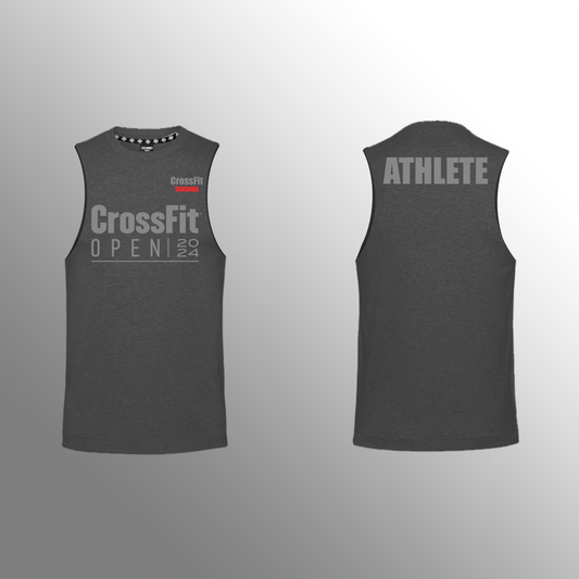 CrossFit Taniwha - Open24 - Muscle Tank - Charcoal
