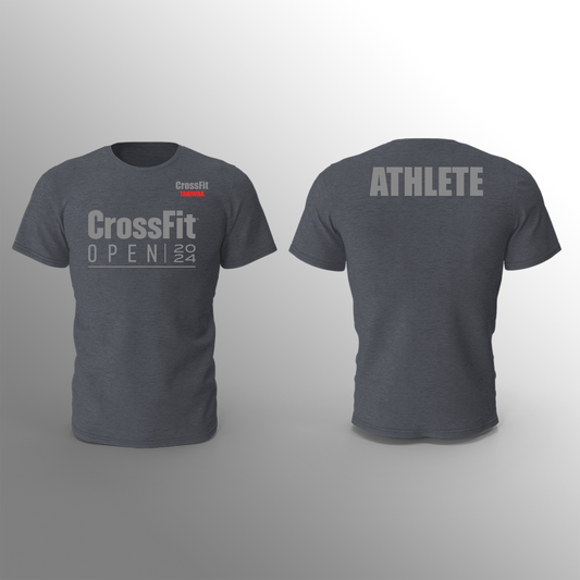 CrossFit Taniwha - Open24 - T-Shirt - Charcoal