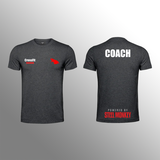 CrossFit Taniwha - Coaches - T-Shirts - Charcoal