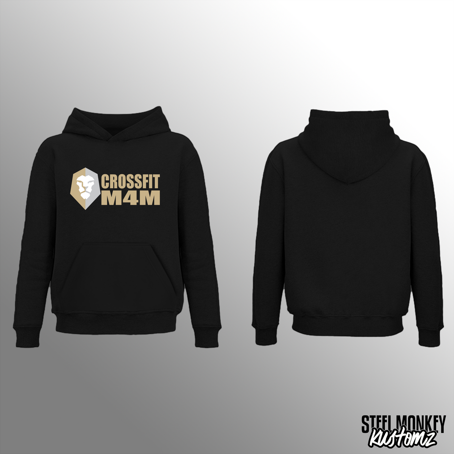 CrossFit M4M - Hoodie - Mens - Black