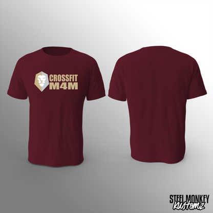 CrossFit M4M - T-Shirt - Burgundy