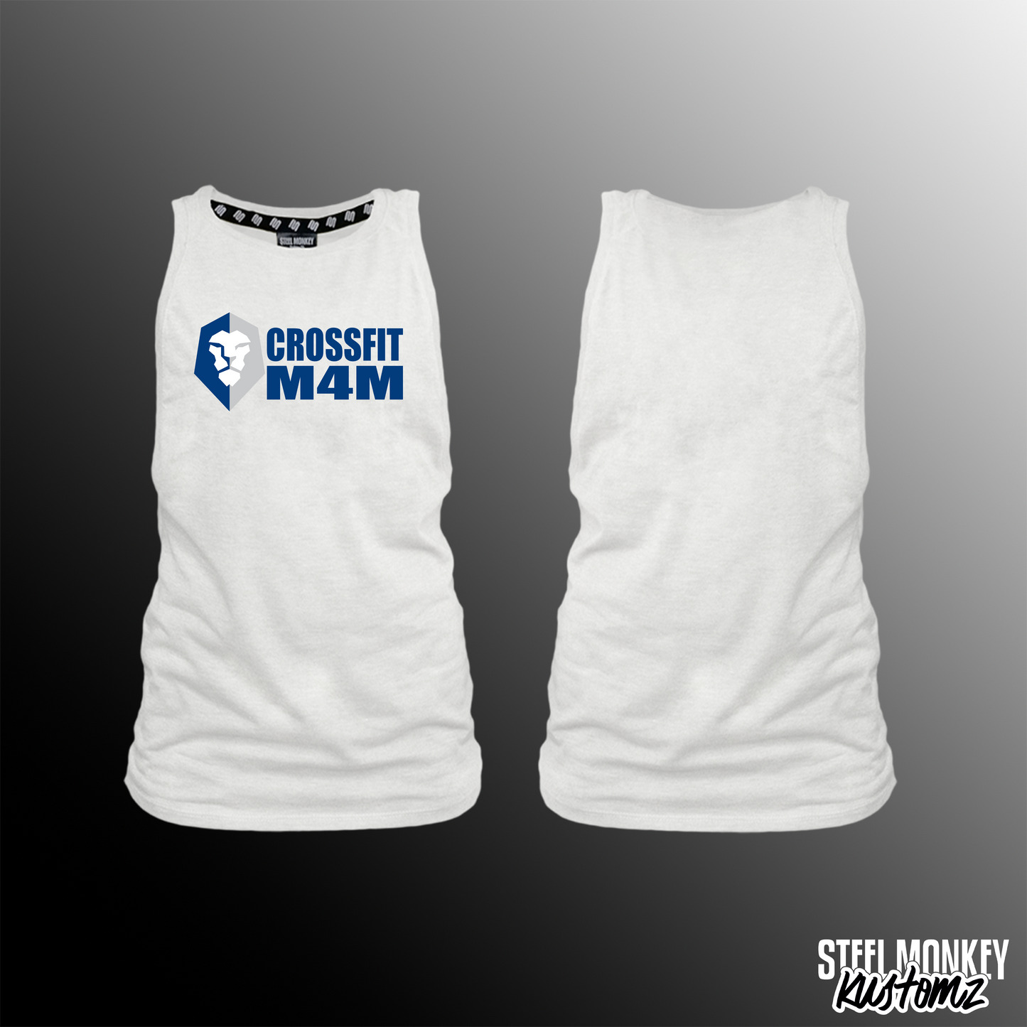 CrossFit M4M - Muscle Tank - Ladies - White