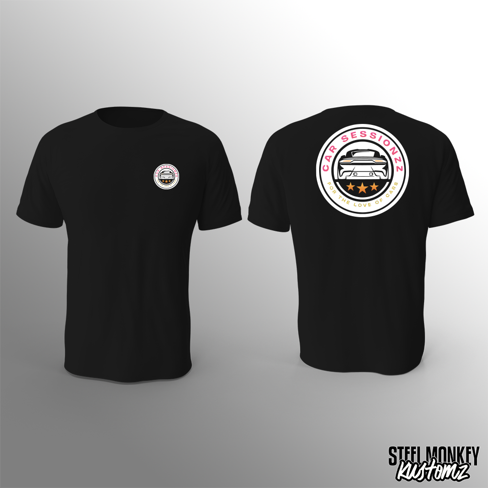 Car Sessionzz SA - T-Shirt - Black