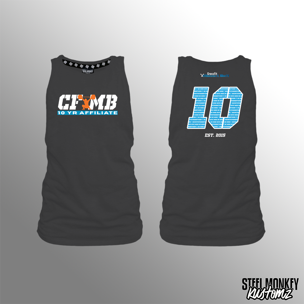 CrossFit Mossel Bay - Muscle Tank -  10years