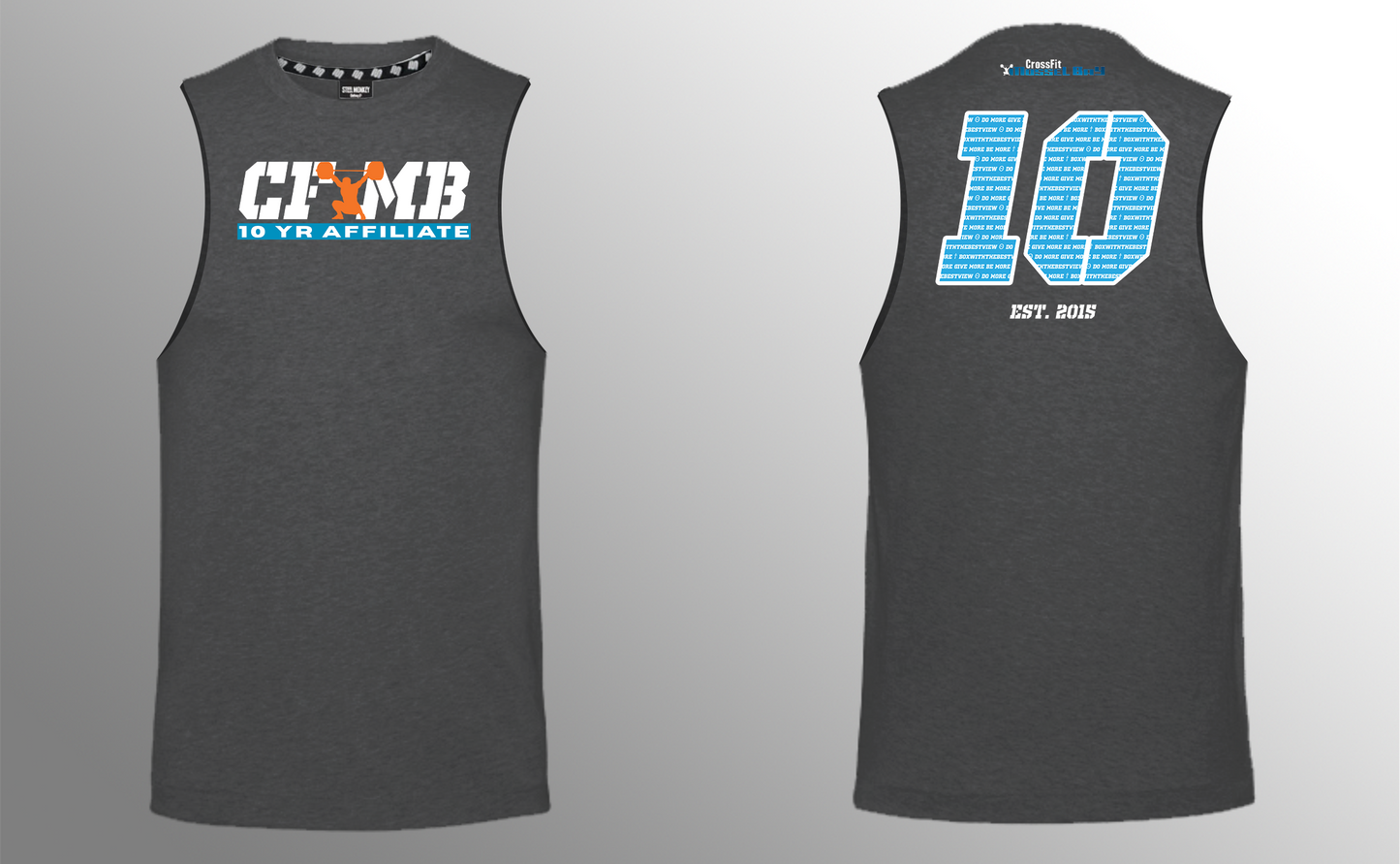 CrossFit Mossel Bay - Muscle Tank -  10years
